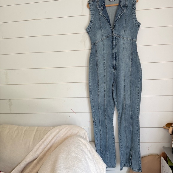NWOT free people CRVY Ring The Alarm One-Piece jumpsuit - Picture 4 of 16